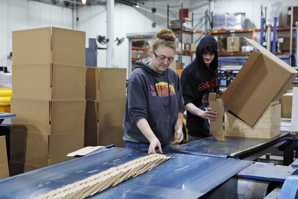 Indiana box people